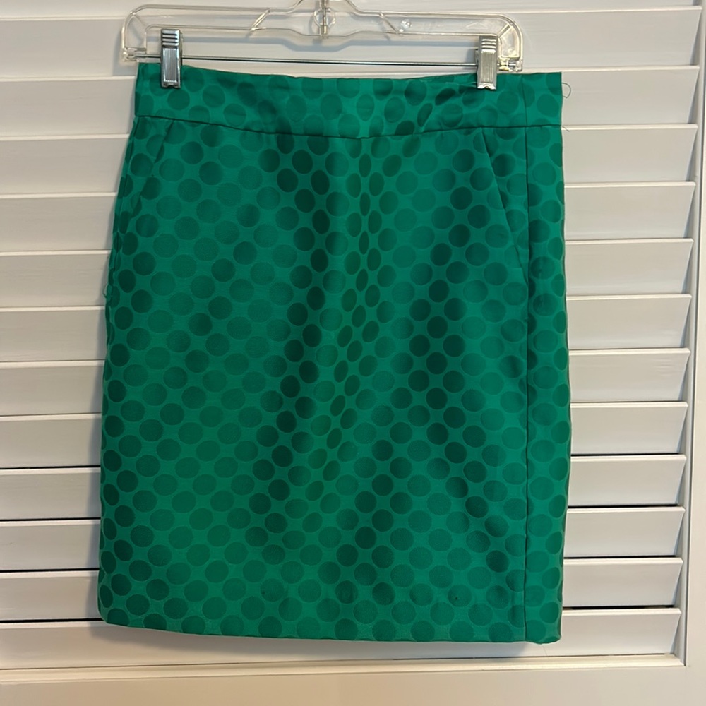 Banana Republic green skirt size 2